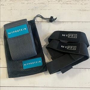 NWOT MyProtein Wrist Wraps and Booty Band